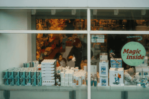 Store front.
